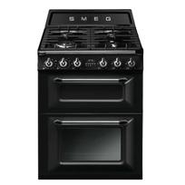 SMEG dujinė viryklė su 2 elektrinėmis orkaitėmis TR62BL