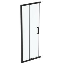 Dušo durys Ideal Standard Connect 2, 80 cm, juodas profilis, skaidrus stiklas, K9259V3