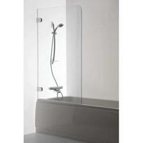 Vonios sienelė Brasta Glass Meda 70 cm, raštuotas