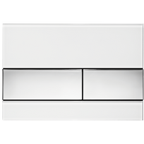 Vandens nuleidimo klavišas TECEsquare, baltas/chromas 9240802