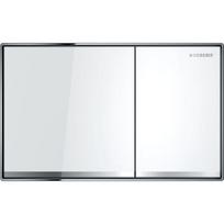 Vandens nuleidimo mygtukas Geberit Sigma 60, baltas stiklas 115640SI1