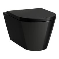 Pakabinamas unitazas Laufen KARTELL BY LAUFEN rimless, juodas H8203370200001