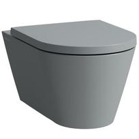Pakabinamas unitazas Laufen KARTELL BY LAUFEN rimless, pilkas matinis H8203377590001