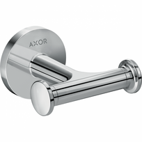 Dvigubas rankšluosčių kabliukas Axor Universal Circular, chromas 42812000
