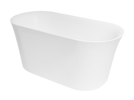 Akmens masės vonia Balteco Fiore 157x72 balta
