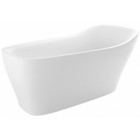 Akmens masės vonia Balteco Mezo 182x86 balta