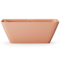 Akmens masės vonia PAA Quadro 159x70 cm glossy-clay