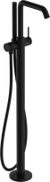 Grindinis vonios maišytuvas su rankiniu dušu Hansgrohe Tecturis S, juoda matinė, 73440670