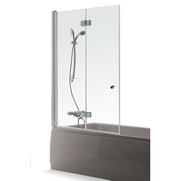 Vonios sienelė Brasta Glass Berta 80 cm, satino
