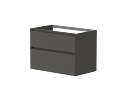 Apatinė spintelė Kame Loft 80 cm, tamsi pilka