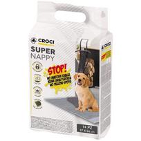 Higieniniai paklotai CROCI SUPER NAPPY su anglimi 84x57cm, 14vnt, C6028171