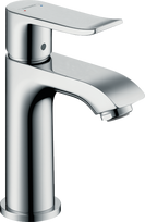 Maišytuvas praustuvui Hansgrohe METRIS 100, su dugno vožtuvu, chromas 31088000