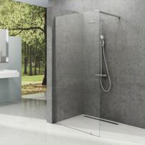 Dušo sienelė Ravak Walk-in Wall-130 v.200 blizgi+stiklas Transparent GW9WJ0C00Z1