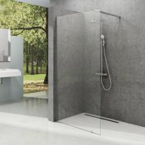 Dušo sienelė Ravak Walk-in Wall-120 v.200 blizgi+stiklas Transparent GW9WG0C00Z1