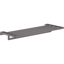 Rankšluosčių laikiklis su padėklu AddStoris, brushed black chrome, 41751340