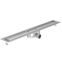 Nerūdijančiojo plieno latako korpusas ACO ShowerDrain C 110 cm, horizontali jungė, 90108826