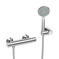 Termostatinis dušo maišytuvas su dušo komplektu Deep by Jika, chromas H3331U70042711
