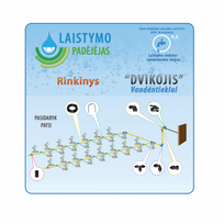 Šiltnamio laistymo sistema "DVIKOJIS" Vandentiekiui, 10 m, BS30LK