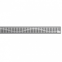 Nerūdijančio plieno dušo latako grotelės ACO ShowerDrain C 120 cm, Wave 9010.88.66