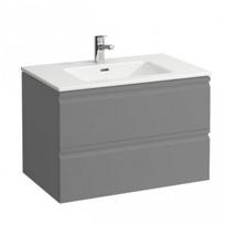 Spintelė su praustuvu Laufen Pro S 120x50 cm, grafito H8619674801041