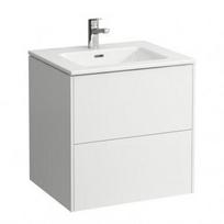 Spintelė su praustuvu Laufen Pro S 80x50 cm, balta matinė, H8649612601041