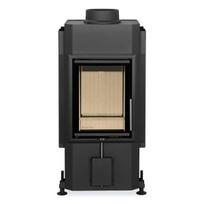 Plieninis židinio ugniakuras Romotop Dynamic DB2K01 35.. su galinėmis durelėmis, 6 kW, malkinis