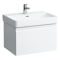 Spintelė praustuvui Laufen Pro S 60 cm, balta blizgi H4834210964751