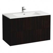 Spintelė su praustuvu Laufen Pro S 60 cm, tamsi guoba H8649602631041