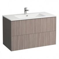 Spintelė su praustuvu Laufen Pro S 60 cm, šviesi guoba H8649602621041