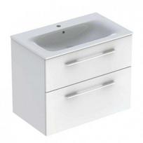 Spintelė su praustuvu Geberit Selnova SQ 60 cm, lava sp, 501237001