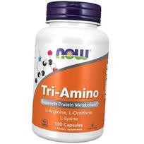 Argininas Ornitinas Lizinas, Tri-Amino, Now Foods 120 kaps (27128035) 120caps