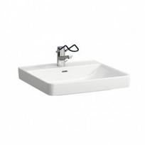 Praustuvas Laufen PRO LIBERTY 60x55 cm., su 1 anga maišytuvui viduryje, baltas H8119500001041