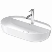 Pastatomas praustuvas Duravit Luv 80 cm balta blizgi