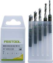 Grąžtų rinkinys Festool BKS D 3-8 CE/W-K