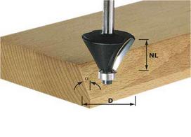 Nuožulnų freza Festool 11,5/53 mm su guoliu