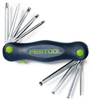 Šešiakampių raktų rinkinys Festool Toolie
