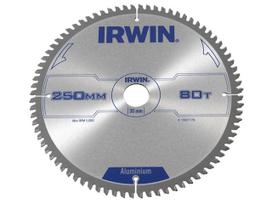 Pjovimo diskas aliuminiui Irwin; 250x2,5x30,0 mm; Z80; -6°