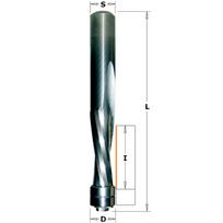 Freza gręžtuvui CMT; S=1/4''; D=1/4''; su guoliu