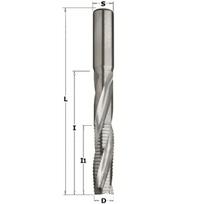 Tiesi pirštinė freza CMT D=16x50-125X170 Z3R RH