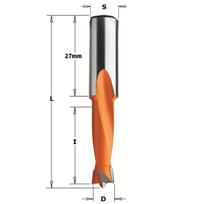 Grąžtas medienai CMT; S=10x27 mm; D=5x57,5 mm