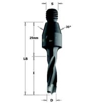 Grąžtas medienai CMT; S=M10/30°; D=8x50 mm