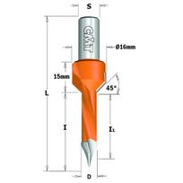 Grąžtas medienai CMT; S=10x20 mm; D=7x70 mm; I=35 mm