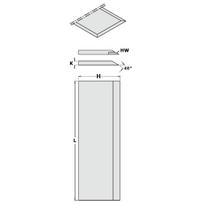 Obliavimo peiliai CMT 792.250.30; 250x30x3 mm; HS; 2 vnt.