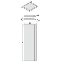 Obliavimo peiliai CMT 792.710.35; 710x35x3 mm; HS; 2 vnt.