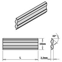 Obliavimo peiliai CMT 795.510.10; 510x10x2,3 mm; 2 vnt.
