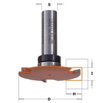 Diskinė griovelių freza CMT 822.016.11B; 3/54 mm; su guoliu