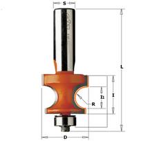 Apvalinimo freza CMT; S=1/4''; D=22,2 mm