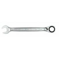 Kombinuotas raktas su terkšle KS Tools Gear+; 18 mm