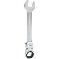 Kombinuotas raktas su terkšle KS Tools Gear+Flex; 17 mm