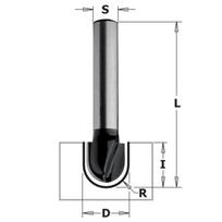U formos griovelių freza CMT Contractor K914-190; R=9,5 mm; D=19